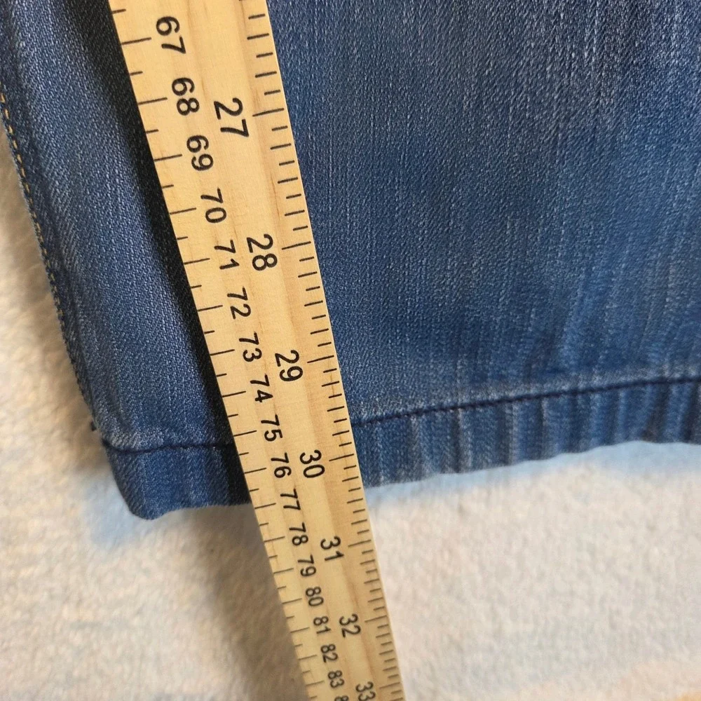 Paul Shark Red Rivet Mens Blue Denim Jeans Straight Size 36